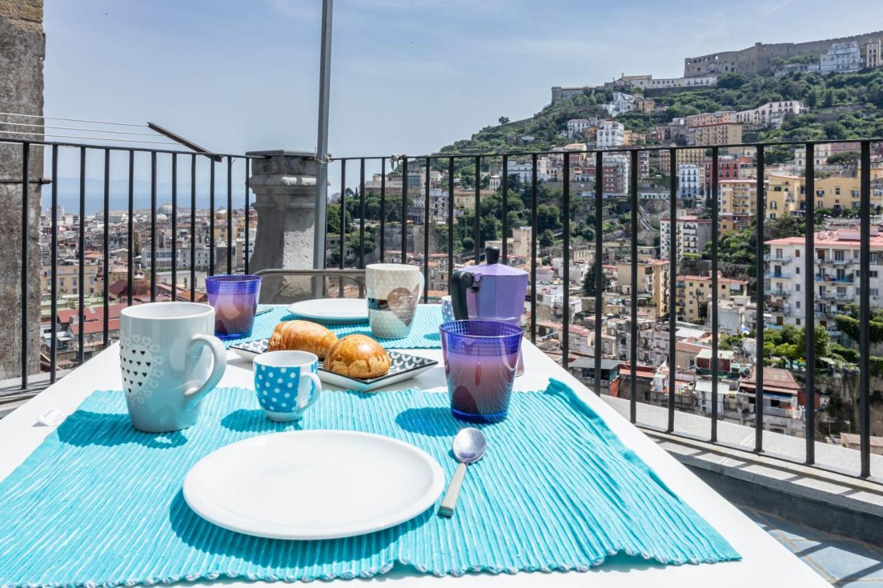 Apartmán Hostly - Tarsia 50-Beautiful Terrace On Neapol Exteriér fotografie